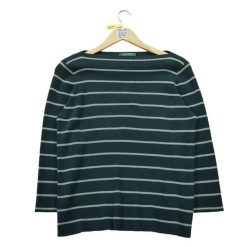 Second life - Damski sweter w granatowym kolorze - Stan dobry. Niebieskie swetry klasyczne damskie Ralph Lauren, bez kołnierzyka. Za 76.64 zł.