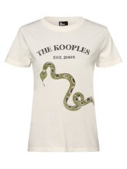 The Kooples T-shirt Kobiety Bawełna biały, 3. Białe t-shirty damskie The Kooples, l, bez wzorów, z bawełny, bez kołnierzyka. Za 399.95 zł.