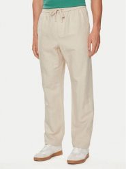 Gap Spodnie materiałowe 870590-01 Beżowy Regular Fit. Brązowe spodnie materiałowe męskie GAP, bez wzorów, z bawełny. Za 159.99 zł.