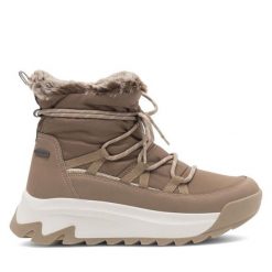 Śniegowce Go Soft. Brązowe śniegowce damskie GO SOFT. Za 199.99 zł.