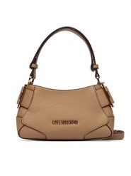 LOVE MOSCHINO Torebka JC4098PP1PLT1105 Beżowy. Brązowe torebki klasyczne damskie Love Moschino, bez wzorów, ze skóry, bez dodatków. Za 949.99 zł.