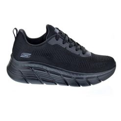 Buty sportowe sneakersy damskie Skechers Bobs B Flex. Czarne buty sportowe na co dzień damskie Skechers, bez wzorów. Za 269.00 zł.