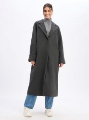 Noisy May Płaszcz Kobiety szary, L. Szare płaszcze damskie Noisy may, l, bez wzorów. Za 499.95 zł.