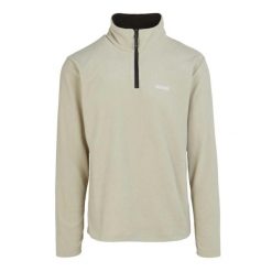 Bluza Polarowa z suwakiem Męska Thompson. Brązowe bluzy z kapturem męskie Regatta, na zimę, l, z materiału. Za 78.99 zł.