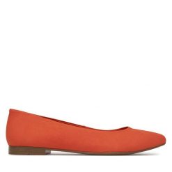 Baleriny Lasocki. Brązowe baleriny damskie Lasocki, bez wzorów, bez obcasa. Za 139.99 zł.