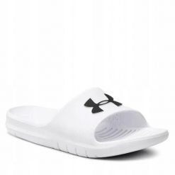 Klapki na co dzień na basen na plażę męskie UNDER ARMOUR. Białe klapki i japonki męskie Under Armour. Za 99.00 zł.