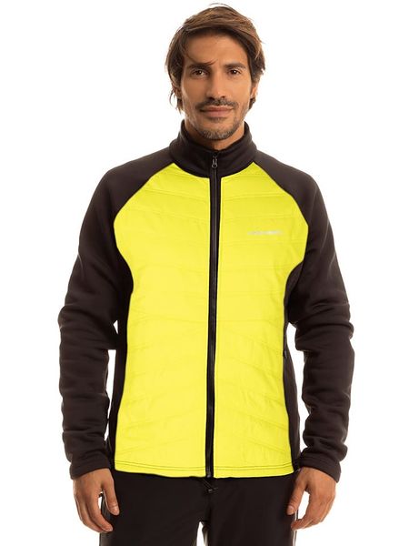 Fischer Kurtka hybrydowa w kolorze żółto-czarnym rozmiar: M. Czarne kurtki outdoor męskie FISCHER, m, bez wzorów, z materiału, bez kaptura. Za 178.79 zł.