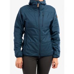 Kurtka ocieplana damska Fjallraven Keb Padded Hoodie. Czerwone kurtki damskie Fjällräven, bez wzorów, bez kaptura. Za 902.99 zł.