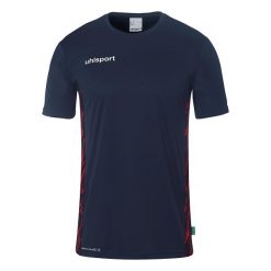 Koszulka Uhlsport Progressive 28 Poly. Czerwone t-shirty damskie UHLSPORT, bez wzorów, bez kołnierzyka. Za 136.50 zł.