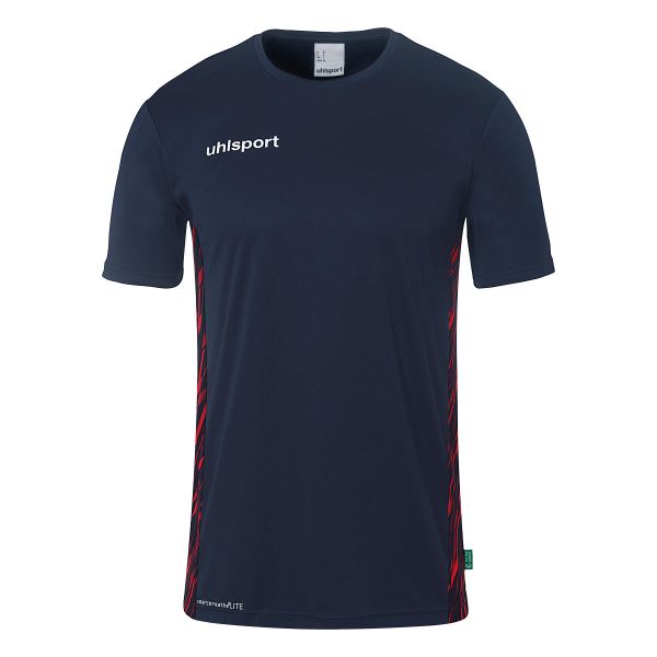 Koszulka Uhlsport Progressive 28 Poly. Czerwone bluzki damskie UHLSPORT, bez wzorów, bez kołnierzyka. Za 139.00 zł.