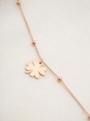 Lodie Silver Srebrna bransoletka z elementami ozdobnymi na kostkę rozmiar: onesize. Szare bransoletki damskie Lodie Silver, srebrne. Za 39.99 zł.