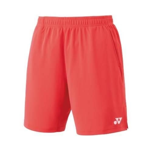 Spodnie badminton męskie Yonex Tournament 2024. Czerwone szorty męskie YONEX, bez wzorów, z materiału, sportowe. Za 363.00 zł.
