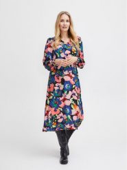Fransa Sukienka letnia 20612477 Kolorowy Regular Fit. Sukienki damskie Fransa, na lato, l, bez wzorów, z wiskozy, bez kołnierzyka, bez ramiączek. Za 189.99 zł.
