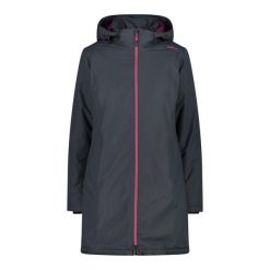 Parka dla kobiet CMP. Szare parki damskie CMP, xs, bez wzorów. Za 467.00 zł.