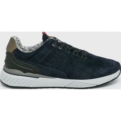 S. Oliver - Buty. Niebieskie buty sportowe na co dzień męskie S.Oliver, z materiału, bez zapięcia. W wyprzedaży za 159.90 zł.