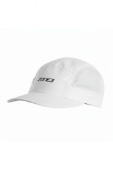 Czapka 5 Panel biegowa Zone3. Czarne czapki męskie ZONE3, bez wzorów, z materiału, sportowe. Za 196.00 zł.