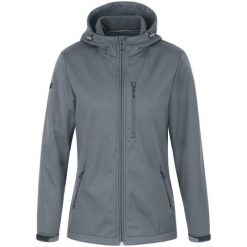 Kurtka z dresu Jako Premium. Szare bluzy bez kaptura damskie Jako, m, bez wzorów, z dresówki. Za 429.85 zł.