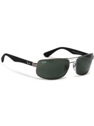Ray-Ban Okulary przeciwsłoneczne RB3445 0RB3445 004 Czarny. Czarne okulary przeciwsłoneczne męskie Ray-Ban, z syntetyku. Za 519.99 zł.