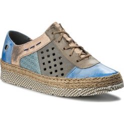 Espadryle MACIEJKA - 03339-06/00-5 Niebieski. Niebieskie espadryle damskie Maciejka, bez wzorów, z nubiku, bez obcasa, na płaskiej podeszwie. W wyprzedaży za 199.00 zł.