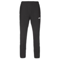 Spodnie sportowe męskie Ellesse Ezio. Czarne spodnie dresowe męskie Ellesse, z dresówki. Za 139.99 zł.