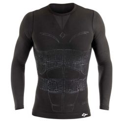 Floky Floky Koszulka Z Długim Rękawem Dorosłych. Czarne t-shirty sportowe męskie FLOKY, m, z materiału, bez ramiączek, na fitness i siłownię. Za 496.05 zł.