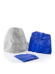 InnovaGoods Czapka żelowa na migrenę - (S)25 x (W)32 x (G)3,5 cm rozmiar: onesize. Niebieskie czapki zimowe damskie innovagoods, z materiału. Za 69.91 zł.