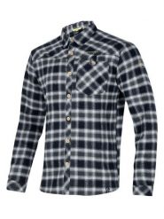 LA SPORTIVA Koszula funkcyjna "Rambler" w kolorze szaro-czarno-białym rozmiar: XL. Czarne koszule damskie La Sportiva, xl, bez wzorów, z bawełny, bez kołnierzyka, bez ramiączek. Za 244.80 zł.