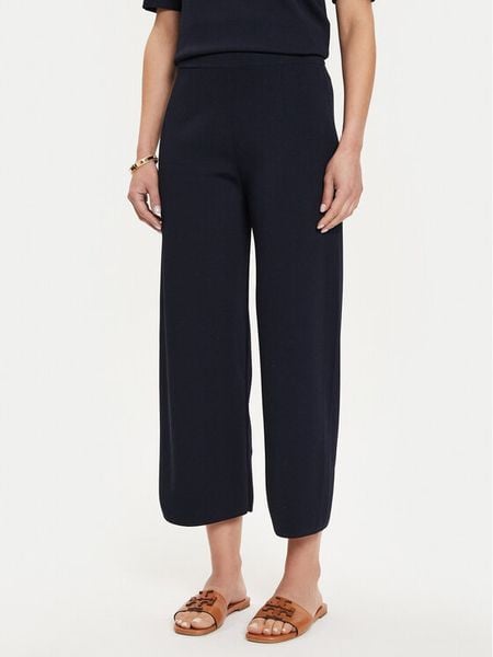 Max Mara Leisure Spodnie materiałowe Grembo 24263360 Granatowy Relaxed Fit. Niebieskie spodnie materiałowe damskie Max Mara Leisure, bez wzorów, z materiału. Za 679.99 zł.