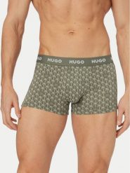 HUGO Komplet bokserek 50532550 Zielony. Zielone bokserki męskie Hugo, bez wzorów, z bawełny. Za 209.99 zł.