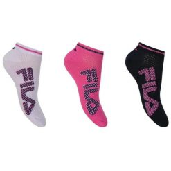 Skarpetki Fila 3-pak W Sneaker Flower 35-38. Białe skarpetki damskie Fila, bez wzorów, z materiału. Za 138.99 zł.
