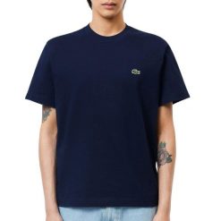 Koszulki Lacoste Model Th7318 Tee-shirt Kolor Niebieski. Niebieskie t-shirty damskie Lacoste, xs, bez wzorów, z materiału, bez kołnierzyka. Za 285.75 zł.