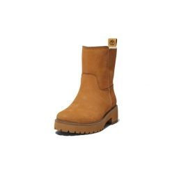 Buty zimowe damskie, Timberland Carnaby Cool Wrmpullon WR. Brązowe obuwie trekkingowe damskie Timberland, na zimę. Za 649.99 zł.