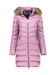 Canadian Peak Płaszcz zimowy "Bololitaeak" w kolorze jasnoróżowym rozmiar: XXL. Różowe płaszcze damskie Canadian Peak, na zimę, xxl, bez wzorów, z puchu. Za 173.99 zł.