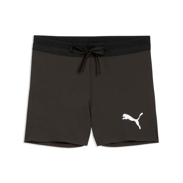 Spodnie Puma W Lightspeed 3 Short Tight Damskie. Czarne spodnie materiałowe damskie Puma, bez wzorów, z elastanu, sportowe. Za 308.99 zł.