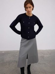 BGN Kardigan w kolorze granatowym rozmiar: 36. Niebieskie kardigany damskie BGN, bez wzorów. Za 152.26 zł.