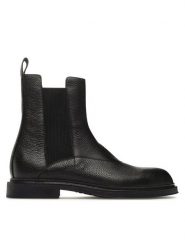 Emporio Armani Sztyblety X4M389 XF583 00002 Czarny. Czarne sztyblety męskie Emporio Armani, ze skóry, bez zapięcia. Za 2,029.00 zł.