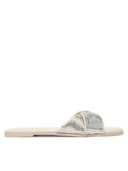 JENNY Klapki R25SS01646 Écru. Klapki damskie Jenny, bez wzorów, z materiału, bez obcasa. Za 83.99 zł.