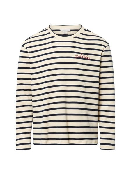 Calvin Klein Jeans koszula z długim rękawem Mężczyźni Bawełna biały|niebieski, L. Białe koszule męskie Calvin Klein Jeans, l, bez wzorów, z bawełny, bez kołnierzyka, bez ramiączek. Za 279.95 zł.