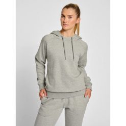 Bluza do piłki ręcznej damska Hummel Red Classic z kapturem. Szare bluzy z kapturem damskie HUMMEL, na wiosnę, xs, z bawełny. Za 191.20 zł.