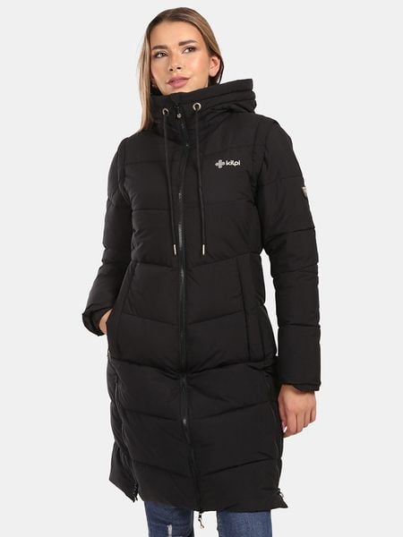 Kilpi Płaszcz pikowany "Sali" w kolorze czarnym rozmiar: 40. Czarne płaszcze damskie Kilpi, s, bez wzorów. Za 479.76 zł.