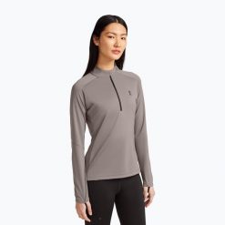 Bluza do biegania damska On Climate Shirt. Brązowe bluzy bez kaptura damskie On. Za 459.99 zł.