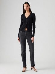 Levi's Dżinsy - Skinny fit - w kolorze czarnym rozmiar: W29/L32. Czarne jeansy damskie Levi's. Za 143.90 zł.