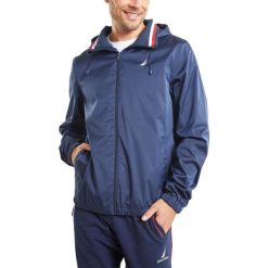 Kurtka Wiatrówka Męska Nautica Fabian FZ. Niebieskie kurtki męskie Nautica, m, bez wzorów, z softshellu, sportowe, bez kaptura. Za 479.00 zł.