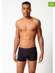 Skiny Bokserki (2 pary) w kolorze czarno-białym rozmiar: XXL. Białe bokserki męskie Skiny, bez wzorów. Za 65.99 zł.