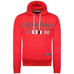 Bluza Geographical Norway GREAT RED DB MEN 317 czerwony męska (WY8613H/GN-Red). Czerwone bluzy bez kaptura męskie Geographical Norway, m. Za 139.00 zł.
