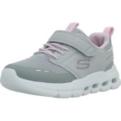 Buty SKECHERS SKECHERS GLIDE-STEP FLOW Szary. Szare obuwie treningowe damskie Skechers, na fitness i siłownię. Za 173.99 zł.
