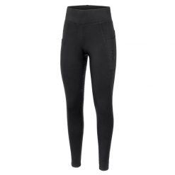 Legginsy jeździeckie damskie EQUESTRIAN QUEEN Harmony zimowe, ocieplane. Czarne legginsy damskie EQUESTRIAN QUEEN, l, bez wzorów, z materiału. Za 299.99 zł.