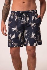 Męskie Kąpielówki odzież plażowa nadruk na całej powierzchni do rozm. 8XL. Niebieskia kąpielówki męskie JAY-PI, m, bez wzorów, z materiału, do pływania. Za 199.99 zł.