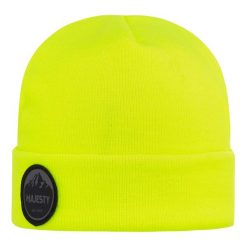 Bawełniana czapka Majesty Beanie neon yellow. Żółte czapki męskie Majesty, bez wzorów, z bawełny. Za 55.49 zł.