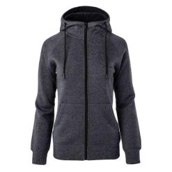 Bluza Polarowa Damska Chiano. Szare bluzy z kapturem damskie ELBRUS, na zimę, l, z bawełny. Za 151.17 zł.